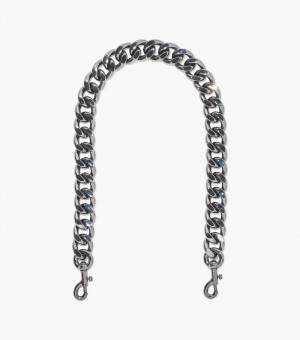 Accesorios Para Bolsos Marc Jacobs The Chainlink Shoulder Correa Mujer Negros | UZ9-8809