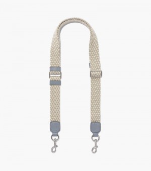 Accesorios Para Bolsos Marc Jacobs The Thin Arrow Webbing Correa Mujer Grises Multicolor | SY0-6763