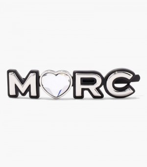 Accesorios Para El Cabello Marc Jacobs The Charmed Crystal Hair Pin DTM Mujer Negros Multicolor | VD9-0120