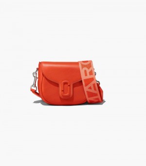 Alforjas Marc Jacobs The J Marc Small Saddle Bag Mujer Naranjas | TJ4-8591