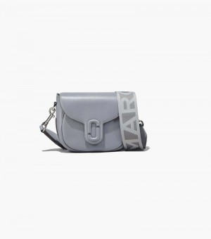 Alforjas Marc Jacobs The J Marc Small Saddle Bag Mujer Grises | GA9-1691