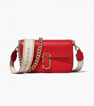 Bolsa De Hombro Marc Jacobs The J Marc Soft Shoulder Bag Mujer Rojos | IY7-3332