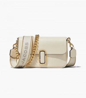 Bolsa De Hombro Marc Jacobs The J Marc Soft Shoulder Bag Mujer Blancos | UO4-2913