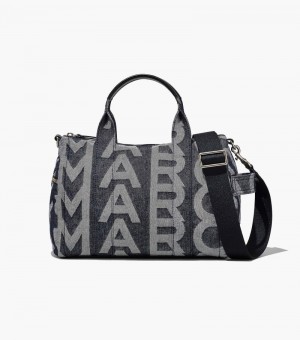 Bolsa Duffle Marc Jacobs The Monogram Denim Duffle Bag Mujer Azules | FY3-8895