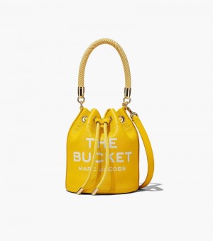 Bolso Saco Marc Jacobs The Cuero Bucket Bag Mujer Naranjas | SF6-9033