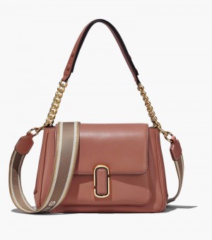 Bolso Satchel Marc Jacobs The J Marc Chain Satchel Mujer Chocolate | HA2-3166