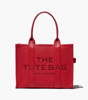 Bolso Tote Marc Jacobs The Cuero Large Tote Bag Mujer Rojos | YD0-7246