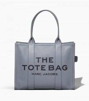 Bolso Tote Marc Jacobs The Cuero Large Tote Bag Mujer Grises | NN6-2830