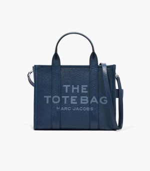 Bolso Tote Marc Jacobs The Cuero Medium Tote Bag Mujer Azules | AU4-1884