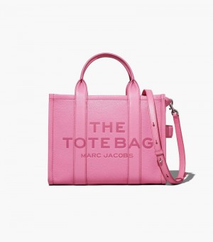 Bolso Tote Marc Jacobs The Cuero Medium Tote Bag Mujer Rosas | WZ1-9642