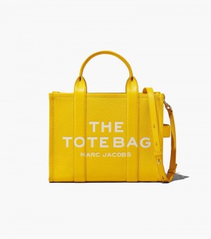 Bolso Tote Marc Jacobs The Cuero Medium Tote Bag Mujer Naranjas | PU1-4229