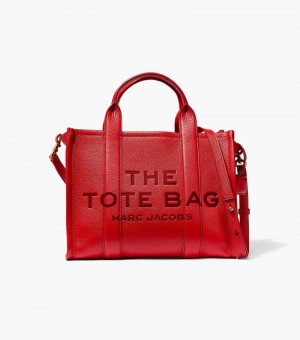 Bolso Tote Marc Jacobs The Cuero Medium Tote Bag Mujer Rojos | NH8-1432