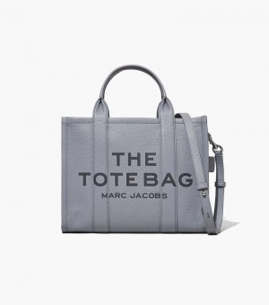Bolso Tote Marc Jacobs The Cuero Medium Tote Bag Mujer Grises | CM5-1302