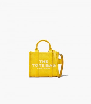 Bolso Tote Marc Jacobs The Cuero Micro Tote Bag Mujer Naranjas | VH6-6163