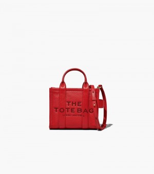 Bolso Tote Marc Jacobs The Cuero Micro Tote Bag Mujer Rojos | QV0-0107