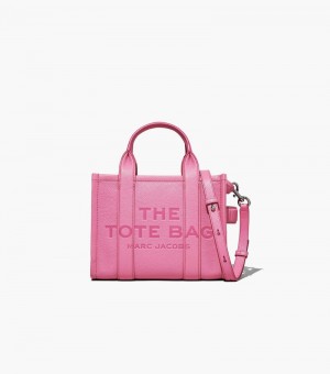 Bolso Tote Marc Jacobs The Cuero Mini Tote Bag Mujer Rosas | NA5-9100
