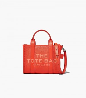 Bolso Tote Marc Jacobs The Cuero Mini Tote Bag Mujer Naranjas | MY1-9788