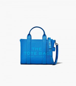 Bolso Tote Marc Jacobs The Cuero Mini Tote Bag Mujer Azules | ER4-2016