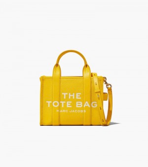 Bolso Tote Marc Jacobs The Cuero Mini Tote Bag Mujer Naranjas | XF0-5637
