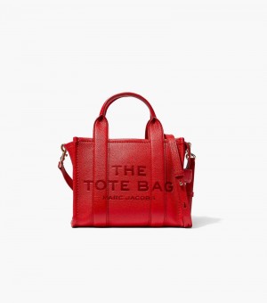 Bolso Tote Marc Jacobs The Cuero Mini Tote Bag Mujer Rojos | KT6-4677