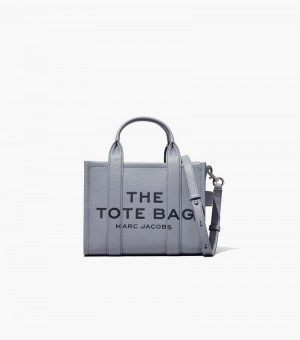Bolso Tote Marc Jacobs The Cuero Mini Tote Bag Mujer Grises | LU2-3395