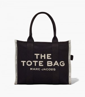 Bolso Tote Marc Jacobs The Jacquard Large Tote Bag Mujer Negros | GI7-4056