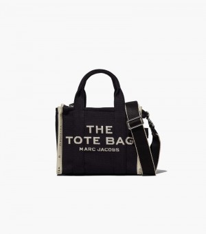 Bolso Tote Marc Jacobs The Jacquard Mini Tote Bag Mujer Negros | HL5-5782