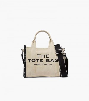 Bolso Tote Marc Jacobs The Jacquard Mini Tote Bag Mujer Beige | QZ1-5475