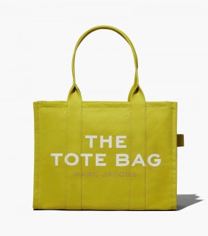 Bolso Tote Marc Jacobs The Large Tote Bag Mujer Verdes Amarillos | IS0-5684