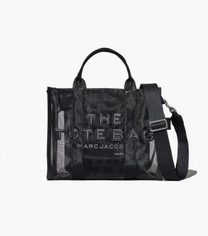 Bolso Tote Marc Jacobs The Mesh Medium Tote Bag Mujer Negros | DB7-6584