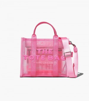 Bolso Tote Marc Jacobs The Mesh Medium Tote Bag Mujer Rosas | SB6-5637