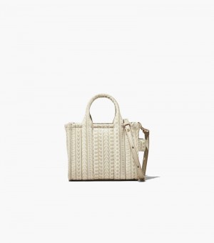 Bolso Tote Marc Jacobs The Monogram Cuero Micro Tote Mujer Kaki | TM1-2711
