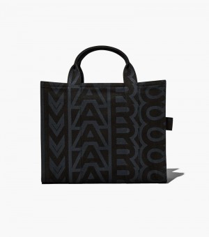Bolso Tote Marc Jacobs The Outline Monogram Medium Tote Bag Mujer Negros Multicolor | ZC2-0583