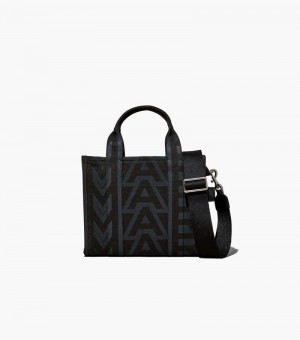 Bolso Tote Marc Jacobs The Outline Monogram Mini Tote Bag Mujer Negros Multicolor | BY5-9576