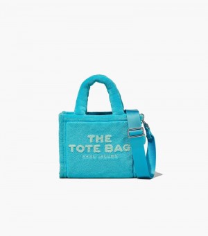Bolso Tote Marc Jacobs The Terry Mini Tote Bag Mujer Turquesa | JT8-7631