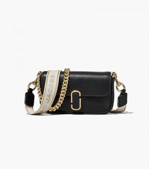 Bolsos Mini Marc Jacobs The J Marc Mini Bag Mujer Negros | NJ5-9685