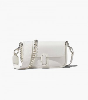 Bolsos Mini Marc Jacobs The J Marc Mini Bag Mujer Blancos Plateados | JI8-9758