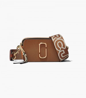 Camera Bolsas Marc Jacobs The Snapshot Mujer Chocolate Multicolor | YN7-6549