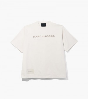 Camiseta Marc Jacobs The Big T-Shirt Mujer Blancos | BQ2-0006