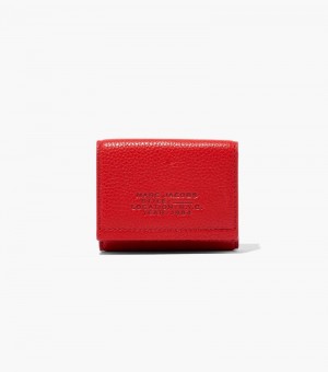 Carteras Marc Jacobs The Cuero Medium Trifold Wallet Mujer Rojos | OY7-0714