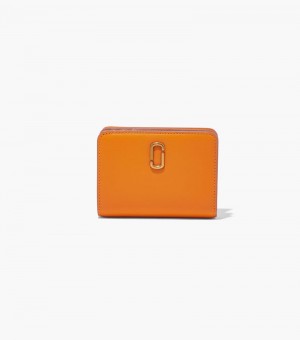 Carteras Marc Jacobs The J Marc Mini Compact Wallet Mujer Naranjas | UR8-1375