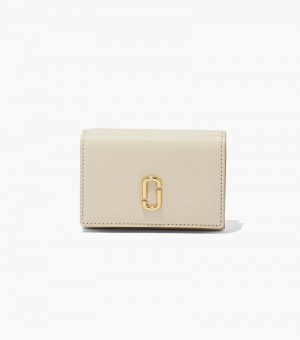 Carteras Marc Jacobs The J Marc Trifold Wallet Mujer Blancos | HT2-2084