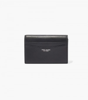 Carteras Marc Jacobs The Slim 84 Bifold Wallet Mujer Negros | AD5-4764