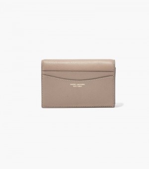 Carteras Marc Jacobs The Slim 84 Bifold Wallet Mujer Grises | TT3-2433