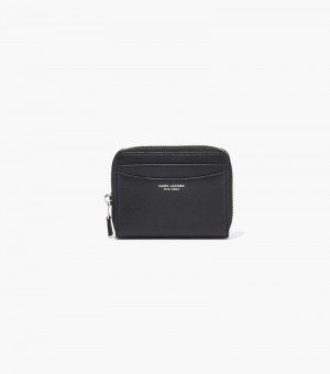 Carteras Marc Jacobs The Slim 84 Zip Around Wallet Mujer Negros | DD7-1204