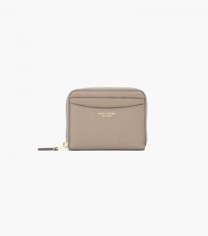 Carteras Marc Jacobs The Slim 84 Zip Around Wallet Mujer Grises | VZ2-9118