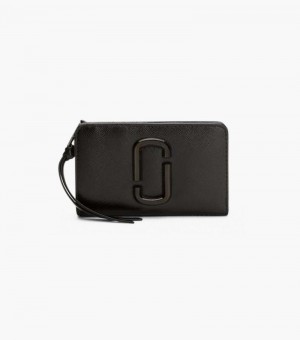 Carteras Marc Jacobs The Snapshot Dtm Compact Wallet Mujer Negros | ON4-9073