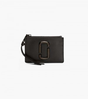 Carteras Marc Jacobs The Snapshot Dtm Top Zip Multi Wallet Mujer Negros | II4-4285