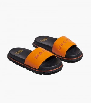 Chanclas Marc Jacobs The Chanclas Mujer Naranjas | JX3-5652