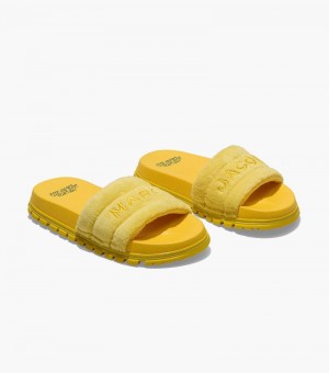 Chanclas Marc Jacobs The Terry Chanclas Mujer Dorados | WP9-7135